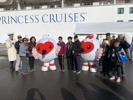 We specialized in Japan cruise