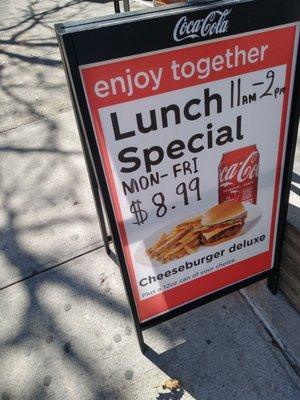 Lunch Special Signage