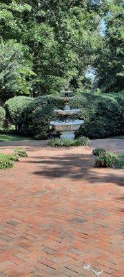 Beautiful water fountain where my daughter's ceremony was held!