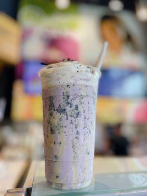 Ube Cookie Crumble Smoothie