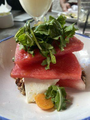 Watermelon carpaccio