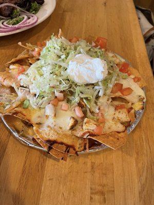 Chicken and Black Bean Nachos