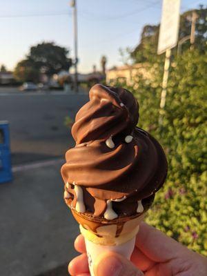 Kids Chocolate Dipped Vanilla Cone