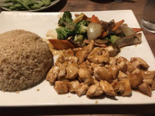 Chicken Hibachi Dinner