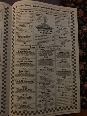 takeout menu