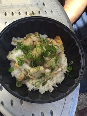 Butterfish Donburi (Rice Bowl)...melts in your mouth!!!