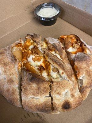 "Buffalo Chicken Calzone"