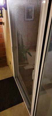 Sliding screen door