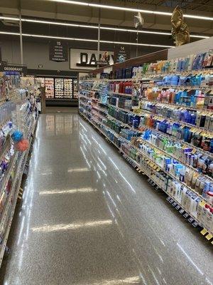 Crystal clean and clear aisle lol