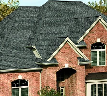 A dimensional or architectural shingle, 35 year warranty.  