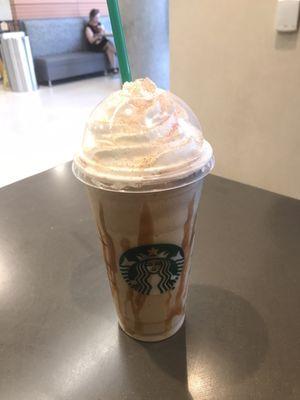 Horchata Almond milk frap!