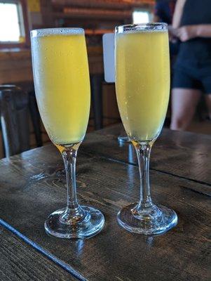 Apple Cider Mimosas