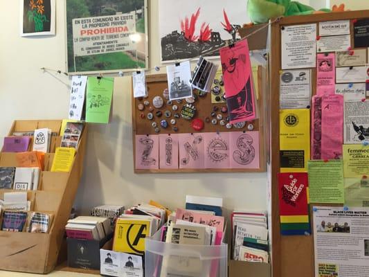 Zines at Lucy Parsons