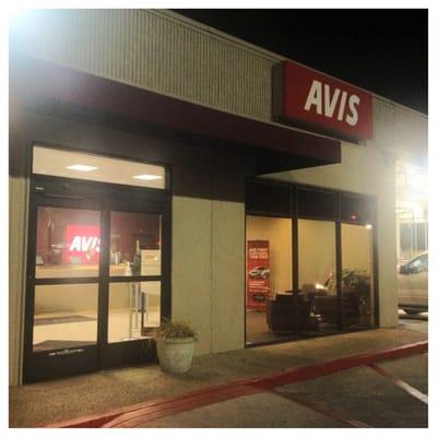 Avis car rental not far at all from the San Antonio Airport!