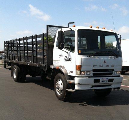 Available: 14', 20', 24' Stake-Bed Trucks with a Lift-gate