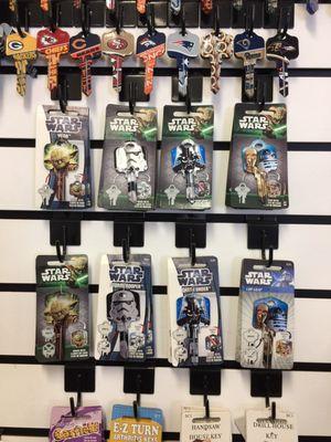 Star Wars House Keys & Many Other Designs