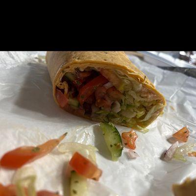 Smoked Salmon Wrap