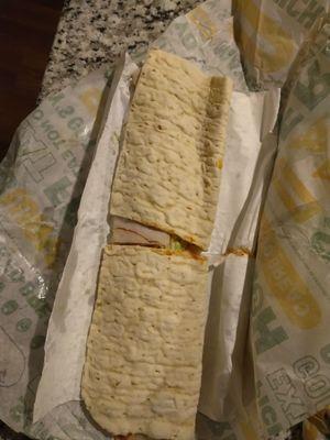 My "Wrap", its a flatbread