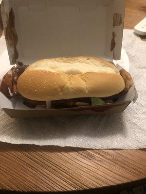 McRib with extra bbq sauce is the way to go...