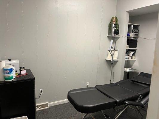 Facial & Lash room