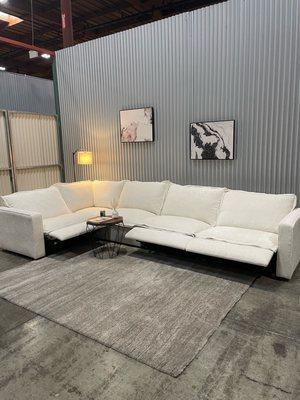 Nirvana 6-piece Reclining Cloud Sectional