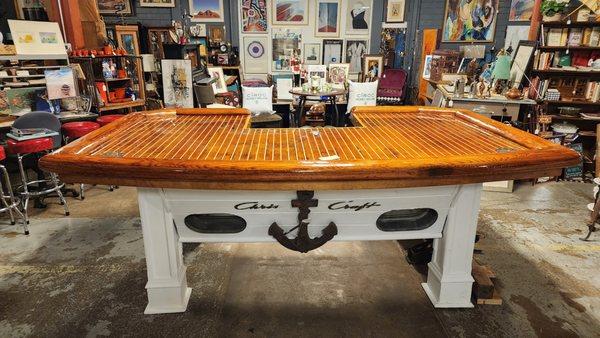 Boat Bar made by Randy the Recreator