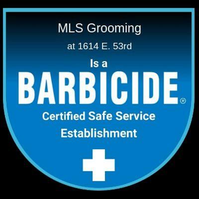 My Barber Suite is A  Barbicide Certified Safe Establishment