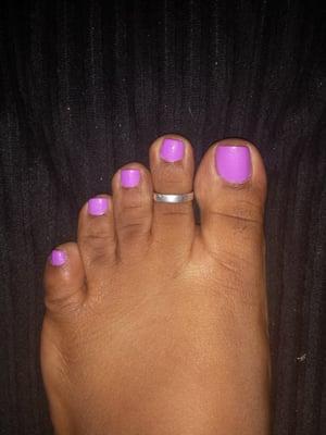 Great Pedicure by Lisa!!!