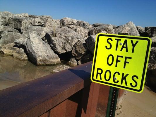 Just wanted to see the water. Just don't park and stay off the special rocks.