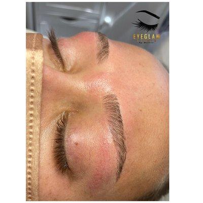 Eyebrow threading