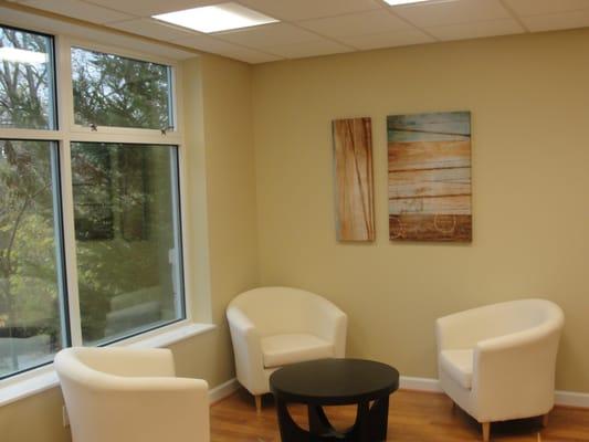 Loudoun Laser Center waiting area.