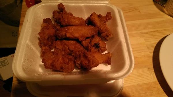 Fried chicken wings