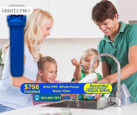 Brita Pro Whole Home Filter Offer