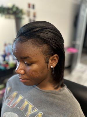 Relaxer w/ Olaplex Treatment