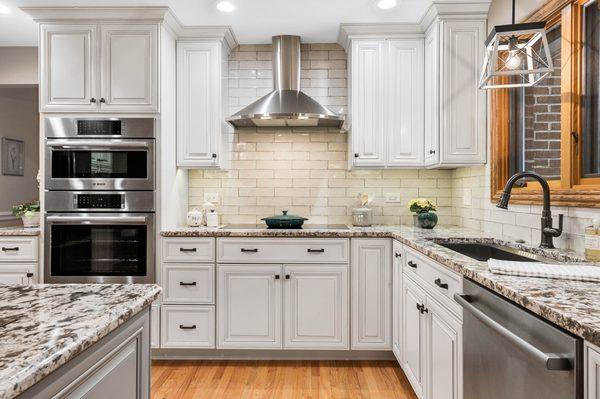 Woodharbor Custom Cabinetry and Cambria Quartz Countertops