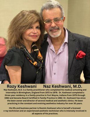 Naz Keshwani M.D. & Rozy Keshwani