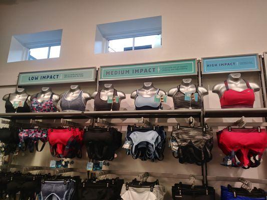 The Luna bra from Moving Comfort (top right) is an absolute must for busty runners. Get fitted! It's a must!