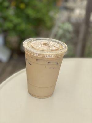 Iced whole bean vanilla latte