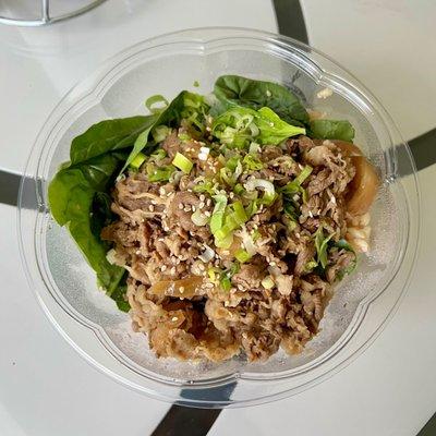 Gyudon Japanese Beef Bowl