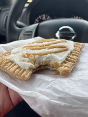 Pumpkin pop tart aka a pop tart pie.