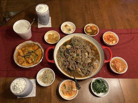 Bulgogi hot pot