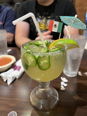 Jalapeño margarita