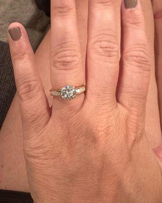 Engagement Ring Custom Designed