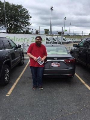 Congrats Matt on your 2016 Toyota Avalon! We get it done on your lunch break!!!