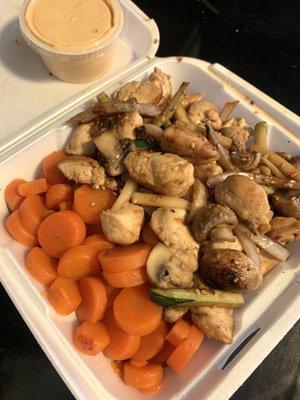 Hibachi Chicken with Vegetables