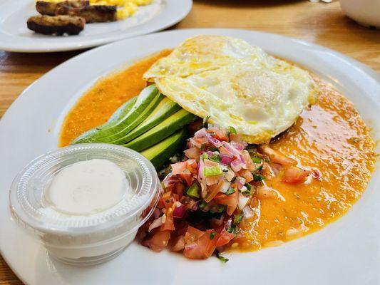 My favorite Huevos Rancheros breakfast