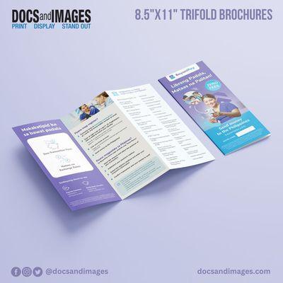 Trifold brochures we printed for Bayanipay.