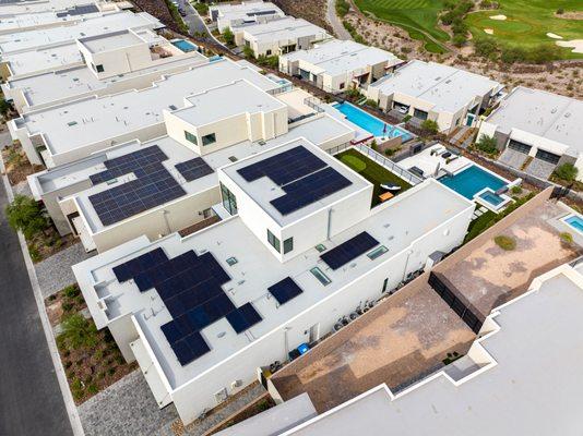 Amazing solar installation in Henderson, Nevada