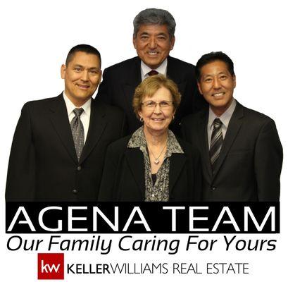 Larry and Wanda Agena. Al Agena. Chris Vlahos. Our Family Caring For Yours.