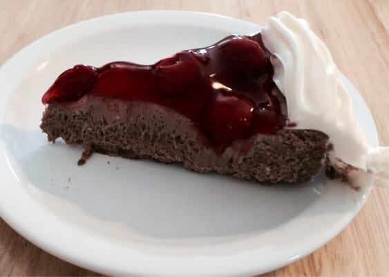 Black Forest Cheesecake is to die for!